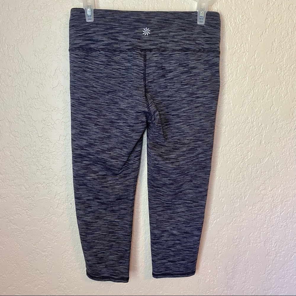 Athleta Energy Chaturanga Capri Gray Leggings S - Picture 2 of 11